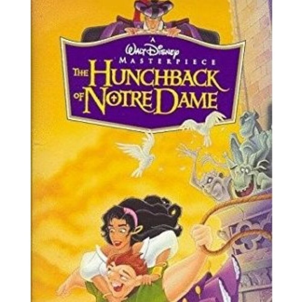 Walt Disney Masterpiece The Hunchback Of Notre Dame VHS 1996 Clamshell Case
